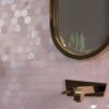 The Mosaic Factory - Hexagon Roze - Glans & Mat - Afbeelding 3