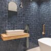 The Mosaic Factory - Vierkant Glans - Indigo - 97x97 - Afbeelding 2