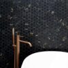 The Mosaic Factory - Hexagon Nero Marmer Print - Mat - Afbeelding 3