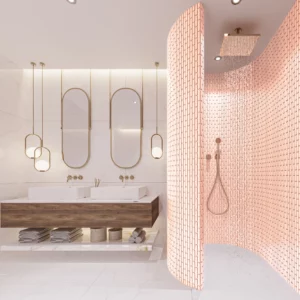 The Mosaic Factory - Roze - Kitkat Oval Mozaiek - Afbeelding 5