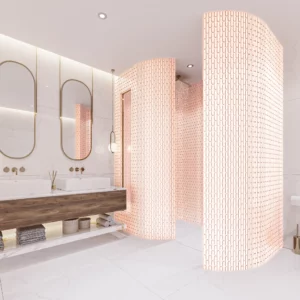 The Mosaic Factory - Roze - Kitkat Oval Mozaiek - Afbeelding 2