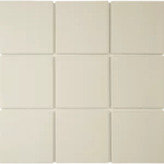 The Mosaic Factory  Vierkant 95x95 Wit - - R11