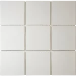 The Mosaic Factory  Vierkant 95x95 Super Wit - - R11