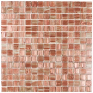 The Mosaic Factory  Goudader Glasmozaiek - Champagne - - 20x20