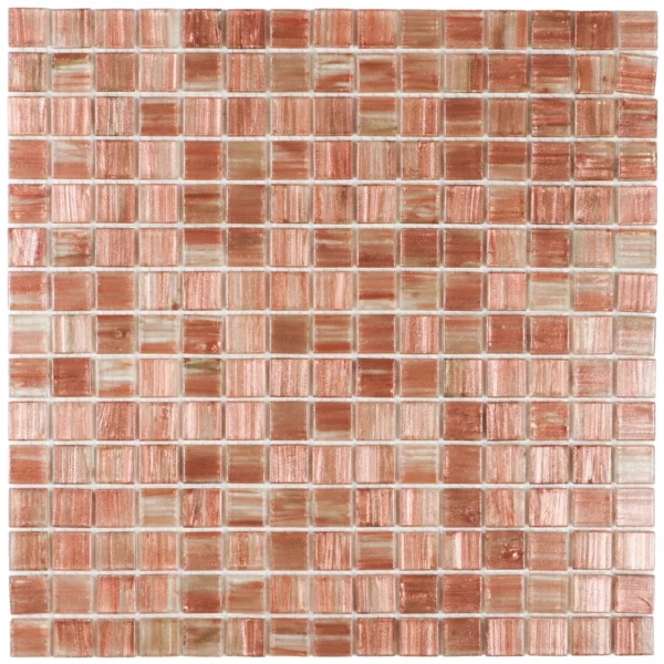 The Mosaic Factory - Goudader Glasmozaiek - Champagne - 20x20