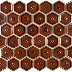 The Mosaic Factory - Crème Caramel - Hexagon