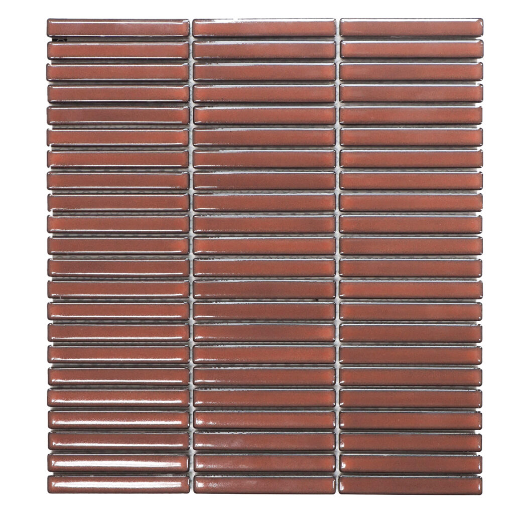 The Mosaic Factory - Smoked Cherry Glossy - Kitkat Mini