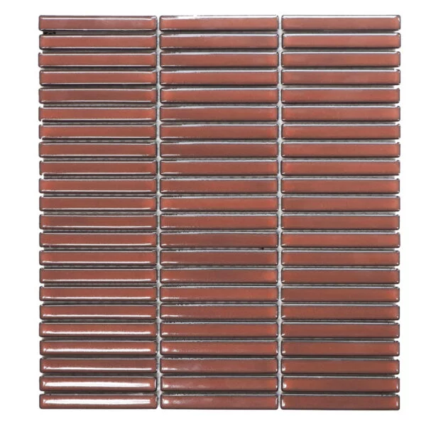 The Mosaic Factory  Smoked Cherry Glossy - - KitKat Mini