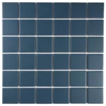 The Mosaic Factory - Vierkant Mat - R11 - Navy Blue - 48x48