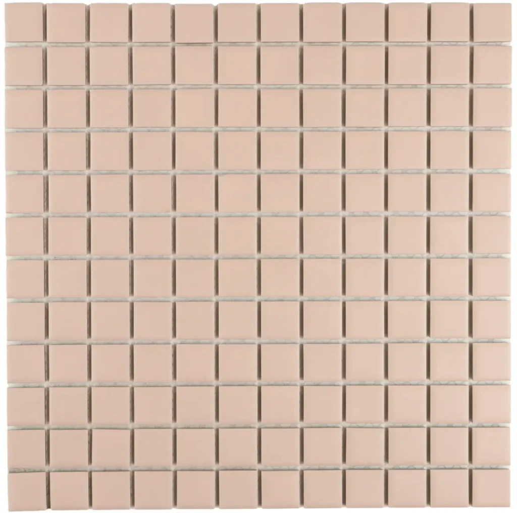 The Mosaic Factory - Royal Peach Matt R11 - Square - 23x23