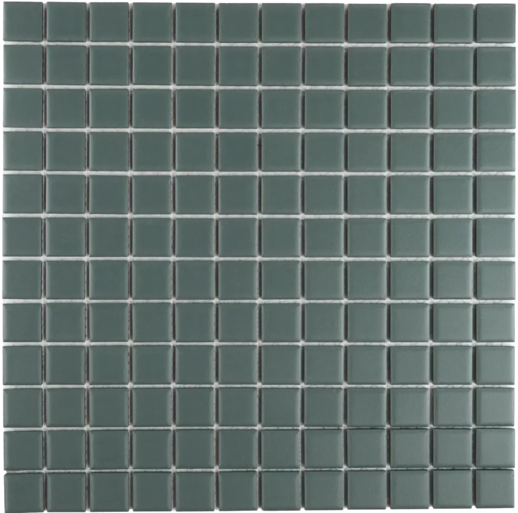 The Mosaic Factory - Camo Green Matt R11 - Square - 23x23