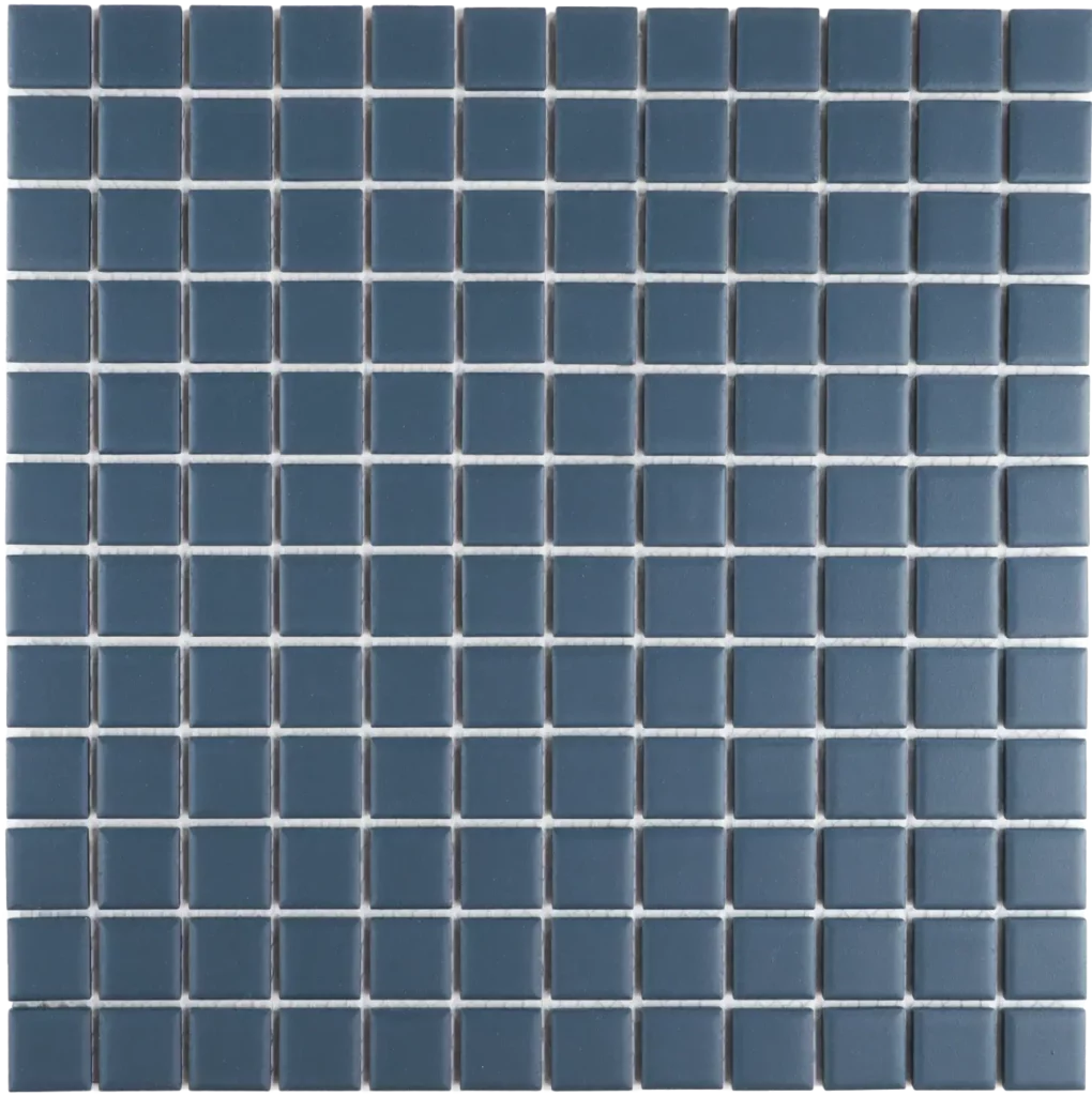 The Mosaic Factory - Navy Blue Matt R11 - Square - 23x23